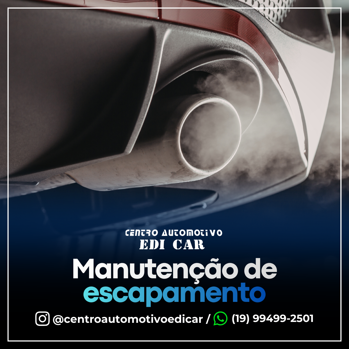 Manutenção de escapamento