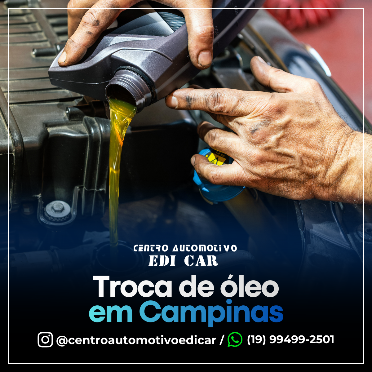 Troca de óleo